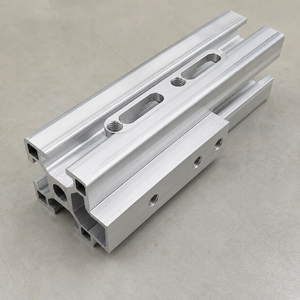 ผู้ผลิตชิ้นส่วนอะลูมิเนียมอัดขึ้นรูป CNC ตามแบบ OEM สำหรับโครงอุตสาหกรรมและการประกอบอุปกรณ์ - Product Image 4