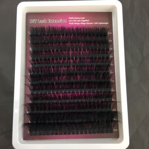 Bandejas de Pestañas Suaves y Ligeras de Múltiples Capas para Segmentos de Pestañas, Venta al por Mayor, Pestañas en Racimo DIY para Segmentos de Pestañas - Product Image 1