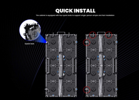 Écran LED modulaire pour événements extérieurs, concerts, scènes, mariages, murs vidéo LED HD, écrans LED publics pour églises, P3.9 P2.9 P2.6