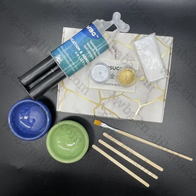 WBG Epoxidharz Ab Kleber Kit Kintsugi Keramik kleber Klebstoff für Keramik