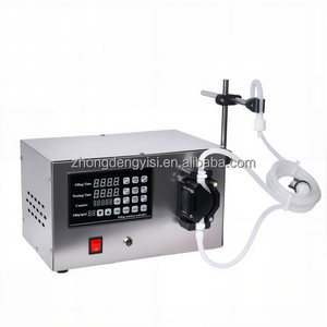 Semi- Manual Control Liquid Filling Machines for Beverages Oils Mineral Water Pedal-Operated Peristaltic <b>Pump</b> for Vials Bottles - Product Image 1