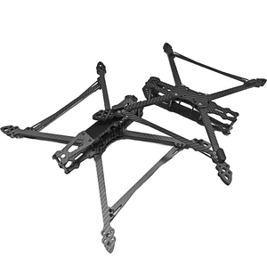 Kit de chasis de dron tipo X de fibra de carbono de 610 mm para multicóptero RC de larga distancia y estilo libre - Product Image 3