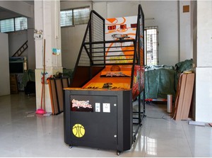 2026 Machine de <span class=keywords><strong>basket</strong></span>-ball professionnelle d'arcade à monnayeur, jeu de simulation de <span class=keywords><strong>basket</strong></span>-ball de rue pour centre de jeux, certifiée CE, norme européenne - Product Image 5
