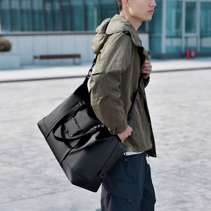 Bolso de viaje de un solo hombro, bolsa de lona impermeable de poliéster para gimnasio, bolsa deportiva de moda personalizada para hombres - Product Image 3