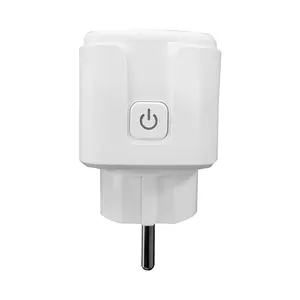 EU Smart Plug With Power Monitoring,Remote Control,Support Home Voice Control