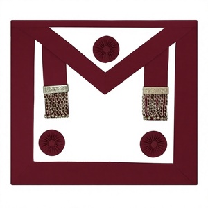 Provincial Steward Master Mason Leather Apron , Rosettes Apron - Product Image 1