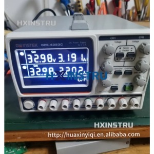 แหล่งจ่ายไฟฟ้ากระแสตรงแบบเชิงเส้น GW Instek GPE-4323C รุ่น 212W  จำนวนช่องสัญญาณ 212 ช่อง  H - Product Image 3