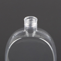Bouteilles d'huile essentielle en PETG de 40 ml, ovales, plates, rondes, à paroi épaisse, pour diffuseur à bâtonnets, bouteilles d'aromathérapie en gros