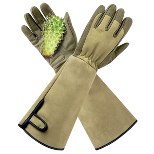 Everyday Use Waterproof Non-Slip Puncture-resistant Silicone Finger Gloves Open Guitar Finger Covers Protector <b>Garden</b> Work Size - Product Image 1