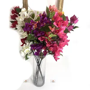Fleurs artificielles à tige courte pour décoration de maison, 50g FCR1007, vente en gros