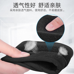 สายรัดข้อมือ Lfcare แบบสองคลิป ทำจากวัสดุโพลิเมอร์ ได้รับการรับรองมาตรฐาน CE สีดำ ปรับได้ ใช้สำหรับยึดตรึงมือและข้อมือทางการแพทย์ - Product Image 3