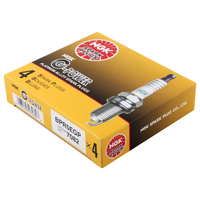 Bougies d'allumage G-Power BPR5EGP Platinum Nickel, lot de 4, neuves, haute performance, longue durée de vie, pour l'entretien du moteur de voiture Etios