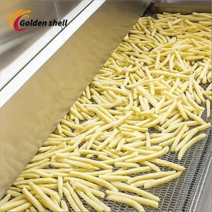 Ligne de production de frites entièrement automatique avec <span class=keywords><strong>friteuse</strong></span> et pasteurisateur en acier inoxydable haute capacité, du lavage à l'emballage - Product Image 5