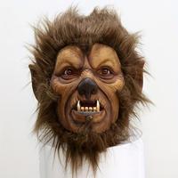 Masque de gorille réaliste à tête complète Creepy Chimp Beast Cosplay pour Halloween Nouveauté Animal Mascarade Props pour Carnaval Party
