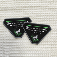 Écussons thermocollants personnalisés en tissu tissé avec logo Scout tactique pour vêtements et chapeaux