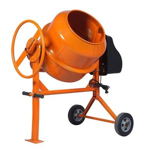 Mezcladora de Concreto Eléctrica de Acero FeiYu Naranja de <span class=keywords><strong>180</strong></span> <span class=keywords><strong>Litros</strong></span> con Bomba, 2M/H de Alta Eficiencia, Motor de 800-1000W, Equipo de Construcción Nuevo - Product Image 3
