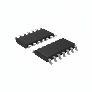 14 SOlC (0.154 นิ้ว, กว้าง 3.90 มม.) ชิ้นส่วนอิเล็กทรอนิกส์ Logic CD74HCT04M96 รายการวัสดุ (BOM) ไอซี มีสินค้าในสต็อก ไอซีอินเวอร์เตอร์ 6 ช่อง 1 อินพุต 14SOlC - Product Image 1