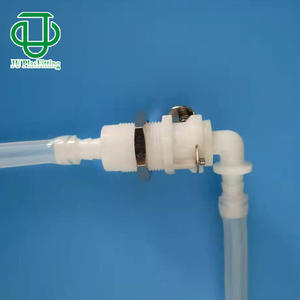 Vanne coudée à filetage externe série JU, raccord cannelé 1/4 po pour arrêt d'eau sur tuyau en caoutchouc, Foshan Chine - Product Image 5