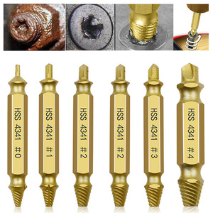 Damaged Screw Extractor Set HSS Drill Bit Stripped Broken Remover Small Easily Quickly Take <strong>Out</strong> Kit <strong>Easy</strong> Demolition Power <strong>Tools</strong> - Product Image 6