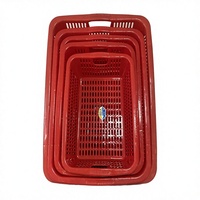 Panier en plastique PP ovale multifonctionnel et empilable, écologique, pour légumes, fruits et rangement domestique – Vente en gros Chine