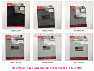 <span class=keywords><strong>Film</strong></span> nano en céramique, nouvelle Vision IR70100, haut de gamme avec VLT 70% UV 99%, rejet de chaleur, IRR 95% à 3M de qualité - Product Image 6
