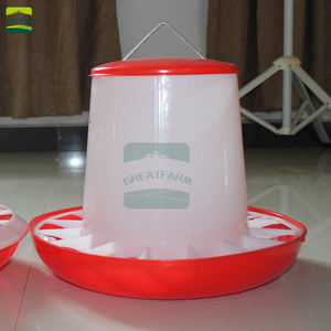 가금류 농업 사료 버킷 피더 자동 플라스틱 치킨 피더 및 술꾼 - Product Image 3