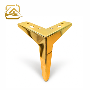 Golden <b>Legs</b> Feet Slant Y Shape Star <b>Leg</b> <b>for</b> Chairs Quality Crown Slanted Muebles Furniture Different <b>Sofa</b> <b>Leg</b> Gold - Product Image 1
