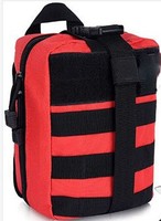 Kit de survie en plein air tendance - Trousse de premiers soins d'urgence portable pour le camping, la randonnée, le trekking, les situations d'urgence en voiture