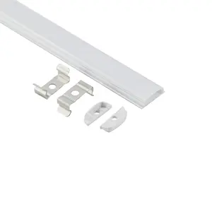 Profilé en aluminium pliable à Led personnalisé, Extrusion de lumière, canal de bande Flexible à Led
