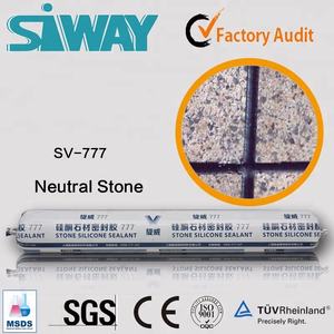 Scellant en silicone pour pierre, élastomère, <span class=keywords><strong>carrelage</strong></span> de <span class=keywords><strong>sol</strong></span>, ciment, <span class=keywords><strong>joint</strong></span> imperméable, module élevé, imperméable et résistant à la pluie, sans apprêt - Product Image 3