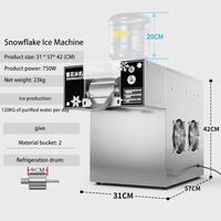 Machine à raser la neige et la glace 220V 360W/750W1200W, machine à bingsu, machine à faire de la glace en flocons, machine à glace en flocons bingsu