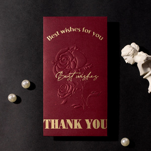2026 Custom New Year Long Chinese-style Cotton Modern Gilded Zodiac Peony Pattern Red Packet for Lucky Money Envelope - Product Image 1