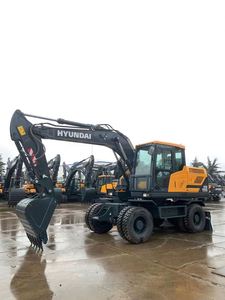 Excavadora de Ruedas de 15 Toneladas HW155 Hyundai, Precio de Fábrica en China, Excavadoras para el Mercado Comercial con Motor Potente - Product Image 6