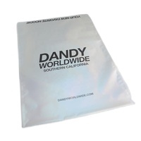 Bán buôn biểu tượng tùy chỉnh mờ lớn phong bì gửi thư cầu vồng kim loại nhôm lá quần áo vận chuyển túi Holographic Poly bưu phẩm - Product Image 2