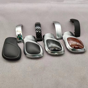 3AD713203 Pommeau de levier de vitesse chromé <span class=keywords><strong>mat</strong></span> DSG pour Volkswagen VW <span class=keywords><strong>Golf</strong></span> MK6 MK7 <span class=keywords><strong>R</strong></span> GTI Passat B7 B8 CC R20 Jetta MK6 2011-18 - Product Image 4