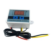 12V/ 24V/ 110V /220V W3001 régulateur de température LED numérique 10A Thermostat interrupteur de commande sonde XH-W3001