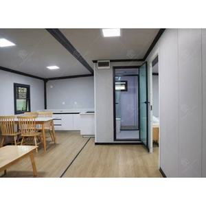 उच्च गुणवत्ता वाले प्रीफैब्रिकेटेड 20 फीट 40 फीट मॉड्यूलर घर का विस्तार कंटेनर घर मोबाइल हाउस 2/3/4 बेडरूम - Product Image 2