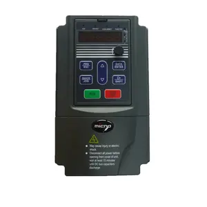MICNO VFD AC-DC-AC converter three phase 2.2kw, ac pump speed controller with modbus LED and LCD
