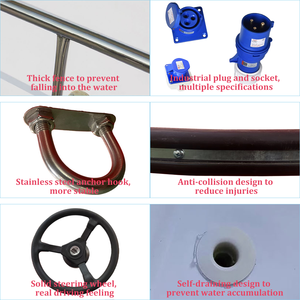 CEYU lago in acciaio inox tubo in fibra di vetro elettrico navi da crociera funzione di scarico automatico con tavolo <span class=keywords><strong>per</strong></span> uso <span class=keywords><strong>mare</strong></span> - Product Image 4