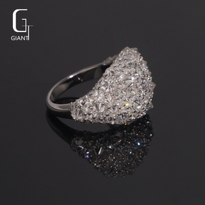 Inlay stijl mode past diamanttester <span class=keywords><strong>moissanite</strong></span> ringen 925 sterling zilver VVS <span class=keywords><strong>moissanite</strong></span> ringen heren fijne <span class=keywords><strong>moissanite</strong></span> sieraden - Product Image 6