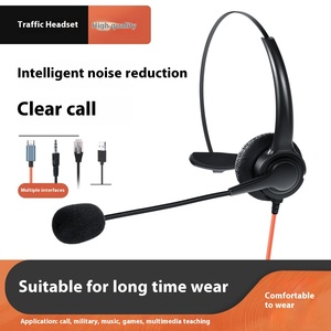 ชุดหูฟังโทรศัพท์สอนลูกค้าสำหรับธุรกิจสำนักงานและโทรศัพท์มือถือชุดหูฟังโทรศัพท์การเรียนการสอนการตลาดทางโทรศัพท์และชั้นเรียนออนไลน์ - Product Image 3