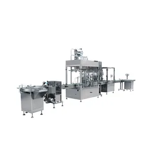 Large Production Equipment Full Automatic Mascara Filling Machine Paste Filling Line