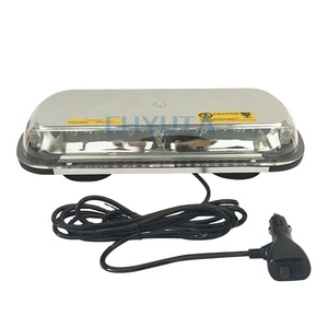 Lampe de toit d'urgence <span class=keywords><strong>44</strong></span> cm rouge bleu LED avertissement d'<span class=keywords><strong>ambulance</strong></span> Mini barre lumineuse avec magnétique pour véhicule camion chasse-neige lumière stroboscopique - Product Image 1