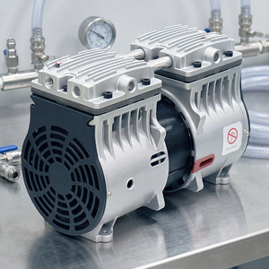 Pompe à vide silencieuse sans huile AC UN-120V 680 mmHg 120 LPM pour équipement semi-conducteur - Product Image 2