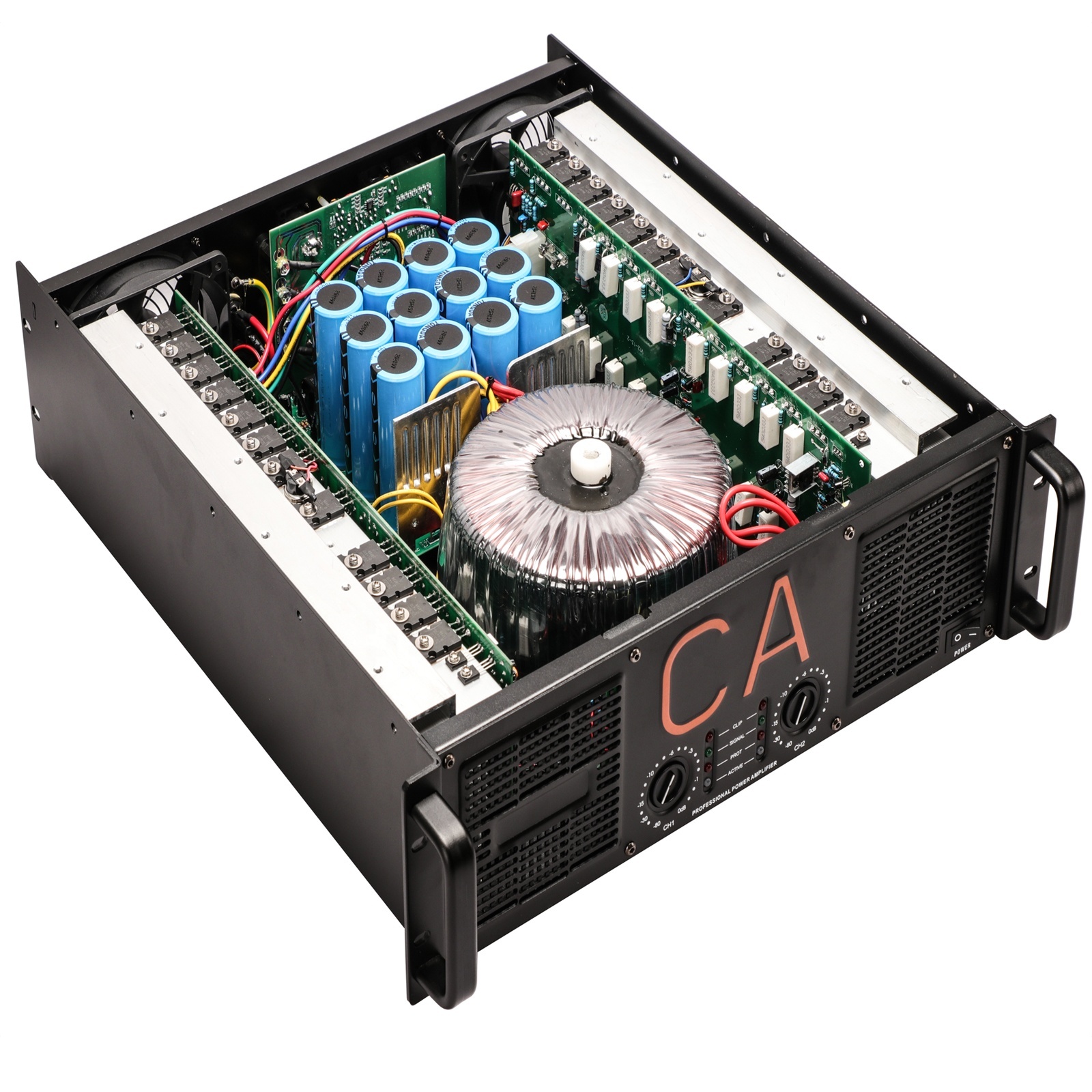 ホームエンターテインメント用CA12デュアルチャネル3ULMXパワーアンプ