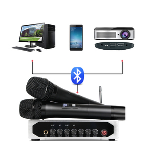 2020 Bluetooth Microphone Karaoké Micro Mike Pour Le Divertissement À Domicile Chanter - Product Image 1