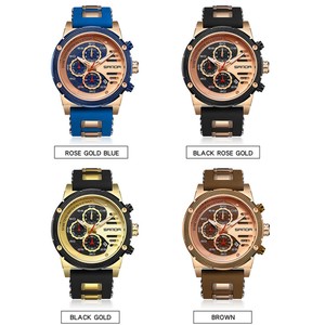 Reloj de Cuarzo para Hombre Sanda 5508, Superventas, Seis Agujas Luminosas, Resistente al Agua, para Negocios y Deportes - Product Image 3