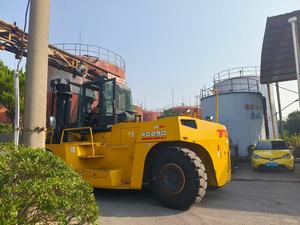 Used TCM FD250 Diesel <b>Forklift</b>, Original Japan 25 Ton Counterbalance Lift Truck For Port & Steel Factory Heavy Cargo Handling - Product Image 3