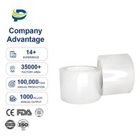 Ruban d'emballage BOPP antistatique transparent sensible à la pression Pangtai, rouleau flexible pour les programmes d'entreposage et de distribution