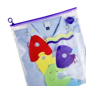 Transparent Zippered Document Bag 1-3L Rectangle Office Organizer Storage Sealed Plastic Packaging Bag With Printed Logo - Product Image 2